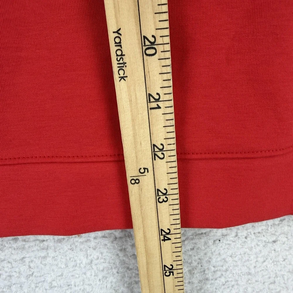 Old Navy Active Kids XL 14-16 Red Dynamic Fleece Pullover Hoodie Zip Pockets